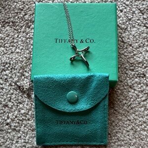 Tiffany & Co. Silver Pendant with Teal Accessories